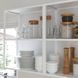 Настінна шафа IKEA ENHET 40x30x75 см Біла 904.489.44 904.489.44 ➜ Пакуємо МИ📦 фото 2