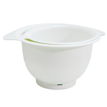 Набір мисок для тіста IKEA VISPAD IKEA VISPAD 2 предмета 50421791 Білі 504.217.91 ➜ Пакуємо МИ📦 фото