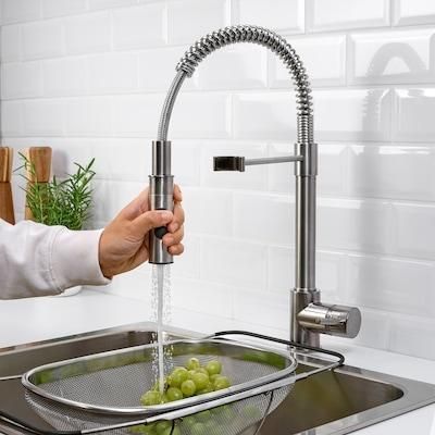 Смеситель для кухни IKEA VIMMERN (ИКЕА ВИММЕРН). 80519951. Стальной 805.199.51 ➜ Пакуємо МИ📦 фото