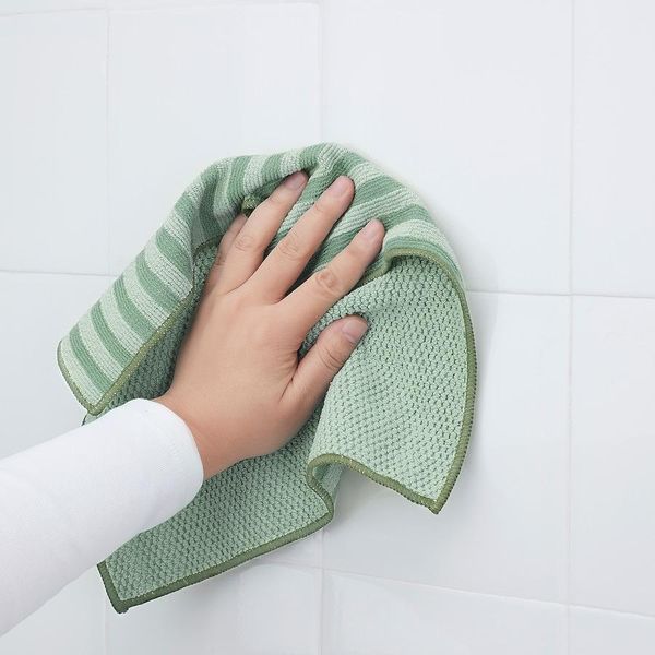 Салфетки из микрофибры IKEA PEPPRIG 28x28 см 3 предмета 405.676.37 405.676.37 ➜ Пакуємо МИ📦 фото