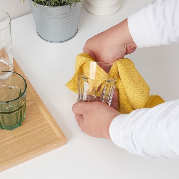 Салфетки из микрофибры IKEA PEPPRIG 28x28 см 3 предмета 405.676.37 405.676.37 ➜ Пакуємо МИ📦 фото