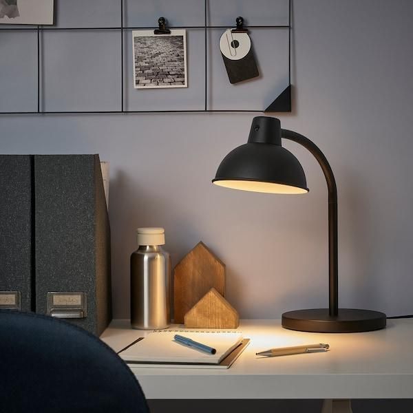 Настольная лампа IKEA SKURUP Черная 805.167.78 805.167.78 ➜ Пакуємо МИ📦 фото