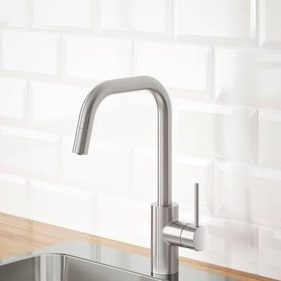 Смеситель для кухни IKEA ALMAREN (ИКЕА ЭЛМАРЕН). 80341646. Металлический 803.416.46 ➜ Пакуємо МИ📦 фото