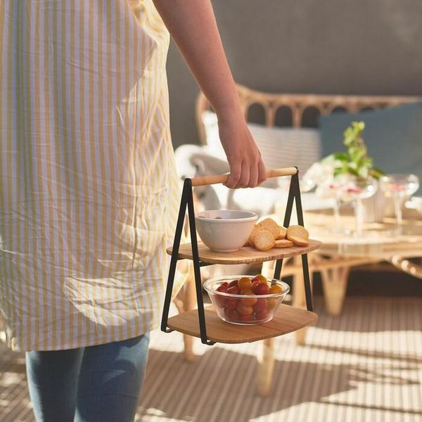 Піднос сервірувальний IKEA FULLSP&Auml;CKAD (ІКЕА ФУЛСПЕККАД). 204.301.41. Бамбуковий 204.301.41 ➜ Пакуємо МИ📦 фото