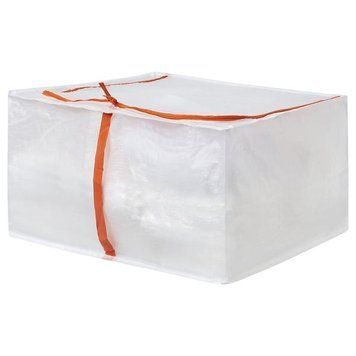Сумка для одягу / постільної білизни IKEA P&Auml;RKLA 55x49x30 см Біла 006.011.05 006.011.05 ➜ Пакуємо МИ📦 фото