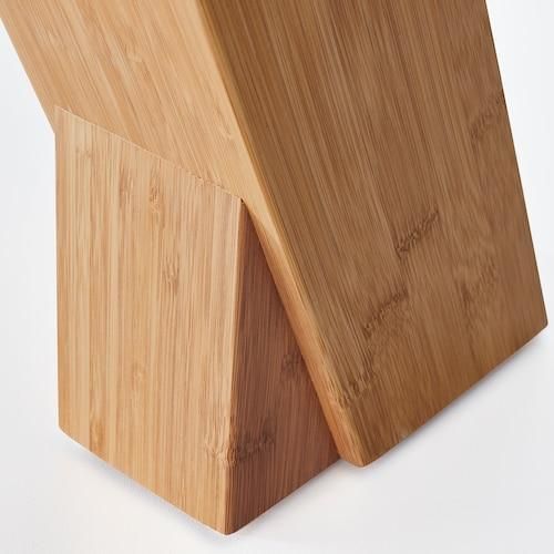 Підставка для ножів IKEA HYVLA (ІКЕА ХІВЛА). 30293898. Дерев'яна 302.938.98 ➜ Пакуємо МИ📦 фото