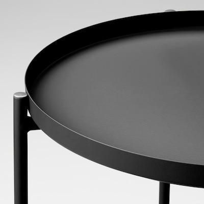 Столик-піднос IKEA GLADOM Чорний 45x53 см 504.119.90 504.119.90 ➜ Пакуємо МИ📦 фото
