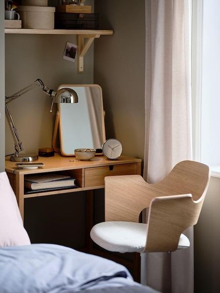 Настольная лампа IKEA FORS&Aring; 80146763 Никелированная 801.467.63 ➜ Пакуємо МИ📦 фото