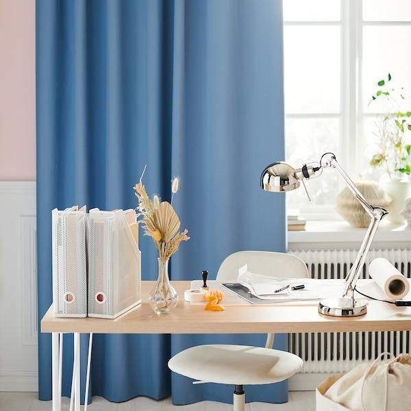 Настольная лампа IKEA FORS&Aring; 80146763 Никелированная 801.467.63 ➜ Пакуємо МИ📦 фото